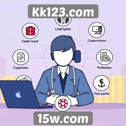 Exploração das opções de suporte ao cliente no Kk123.com